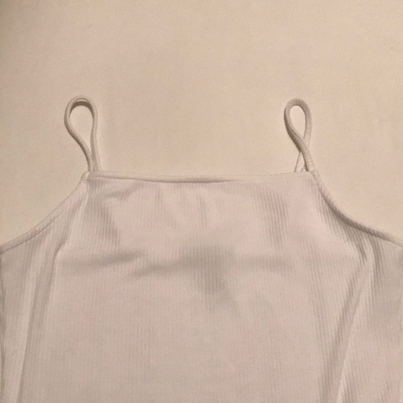 Forever 21 white rigged bodysuit - Picture 1 of 4